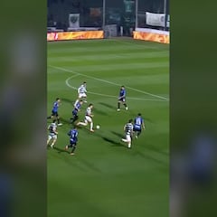 ¡Gran jugada! Iván Morales iba a marcar su mejor gol en Argentina, pero un compañero se lo quitó