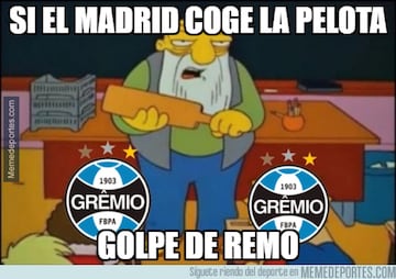 Los memes más divertidos del Real Madrid-Gremio