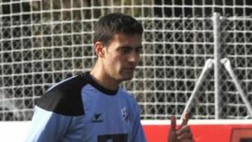 <b>CONVENCIDO. </b>Roberto cree en una victoria ante el Betis el domingo.