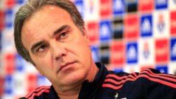 Martín Lasarte está viviendo su momento más complejo en la banca de Universidad de Chile.