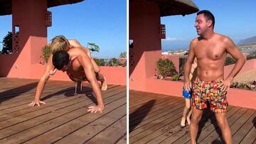 Xavi comparte este entrenamiento con su hijo y todo el mundo habla de lo mismo: deben verlo