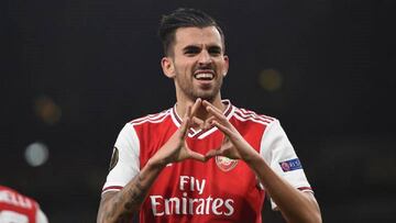 El centrocampista espa&ntilde;ol del Arsenal, Dani Ceballos, durante un partido.