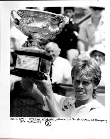 El sueco, a la edad de Carlitos, contaba con dos Grand Slams. Se retiró con cuatro más en sus vitrinas, los mismos que tiene el murciano actualmente. 