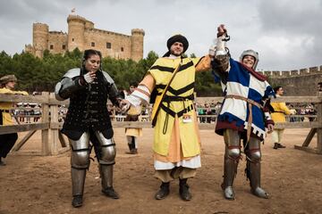 En los alrededores del Castillo de Belmonte, Cuenca, se ha disputado el IV Torneo Nacional de combate medieval, que goza cada año de más aficionados. 
 