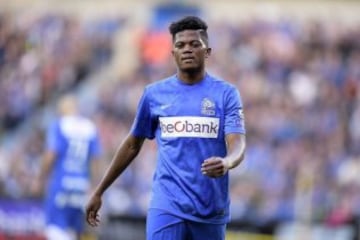 46. Leon Bailey (Jamaica). El delantero fue fichado por el Genk de Bélgica.