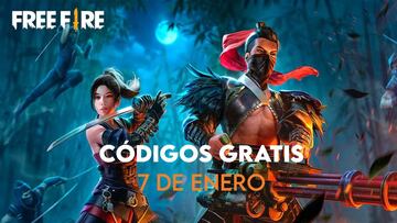 Free Fire | Códigos de hoy sábado 7 de enero de 2023: recompensas gratis