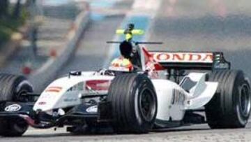 <b>SANCIONADOS.</b> La escudería BAR-Honda no participó en el Gran Premio de España disputado el pasado fin de semana.