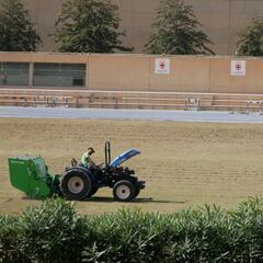 El Almería sólo puede entrenar en el Power Horse Stadium