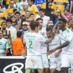 Tigres se derrumba; Santos, a la Liguilla