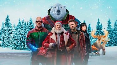 El blockbuster navideño de Amazon que vuelve a arrasar en streaming tiene a Chris Evans y The Rock