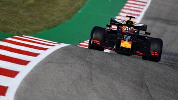 Max Verstappen (Red Bull RB15) en Austin, USA, F1 2019.