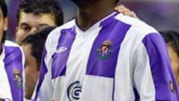 <B>DE BAJA. </b>Ariza Makukula se perderá la visita del Real Madrid al José Zorrilla.