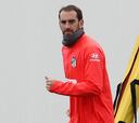 Godín, listo para Ipurua; Vitolo apunta al once