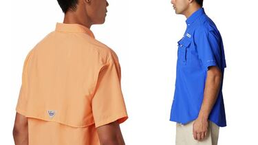 Esta camisa de pesca para hombre tiene protección UPF 30 y suma más de 13.000 valoraciones 