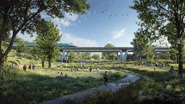 Transforman un aeropuerto abandonado en una ciudad de 25.000 millones de euros 