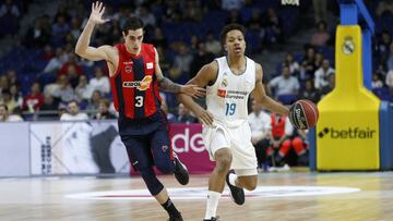 Resumen del Madrid-Baskonia, Liga Endesa 2018: el Madrid, 1º de la fase regular matemáticamente
