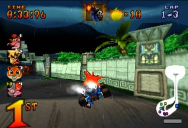 Crash Team Racing Nitro-Fueled presenta el circuito Tiger Temple