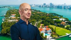 Indian Creek, la isla artificial en la que Jeff Bezos construirá una de las mansiones más caras de la historia