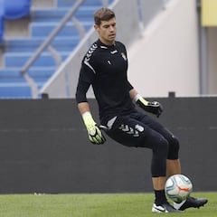 Los porteros de Las Palmas mantienen su propio grupo de trabajo