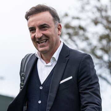 Carlos Carvalhal, durante su etapa con el Celta de Vigo.