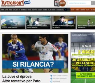 Portadas de la prensa extranjera