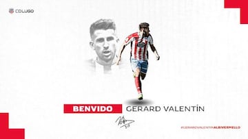 Gerard Valent&iacute;n, nuevo fichaje.