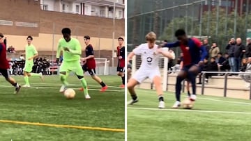 El niño de 15 años de La Masía que muchos ya comparan con Lamine Yamal: alucinen