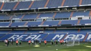 El Bernabéu lucirá un nuevo césped