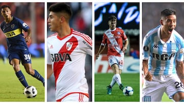 Las 10 jóvenes promesas de la Superliga Argentina