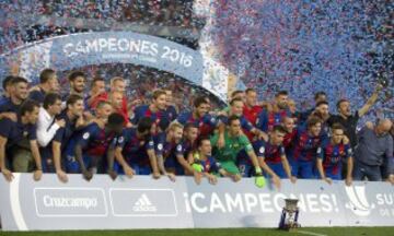 El 17 de agosto de 2016 el Barcelona de Luis Enrique se proclama Campeón de la Supercopa de España 
 