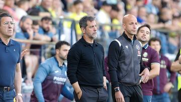 Quique, en un partido.