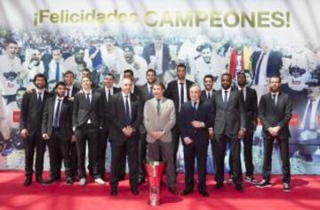 La Capital homenajea al Real Madrid de Baloncesto