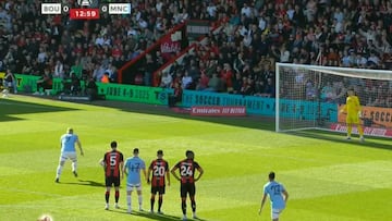 ¡Kepazo que hizo temblar a Guardiola! Increíble cómo le paró el penalti a Haaland