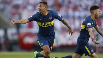 Con su golazo a River, Cardona empieza a ganarse la 10 de Boca