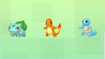 Los iniciales de Kanto, gratis en Pokémon HOME. Podemos elegir al que queramos de los tres