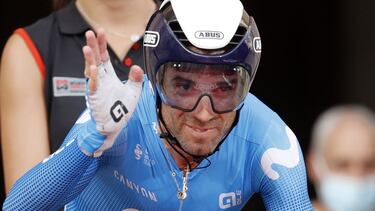 14/08/21 ETAPA 1 LA VUELTA CICLISTA 2021 CONTRARRELOJ BURGOS - BURGOS ALEJANDRO VALVERDE