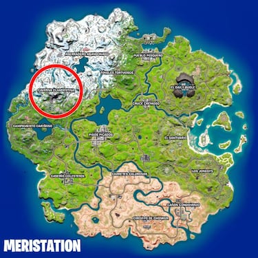 Así es Caverna Clandestina en Fortnite, nueva zona del mapa
