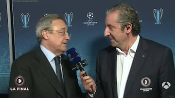 Florentino: "Quiero que Cristiano se quede aquí toda la vida"