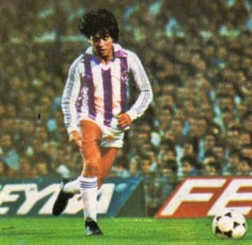 El delantero salió campeón de la Copa de la Liga con el Valladolid en el 1983-1984. Disputó ocho partidos y anotó solo un tanto.