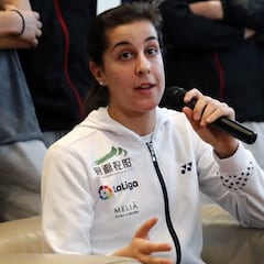 Carolina Marín: "El objetivo sigue siendo el oro olímpico"