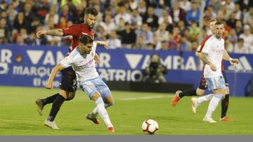 Imagen del Zaragoza- Osasuna.