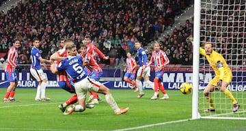 01/03/25 PARTIDO DE PRIMERA DIVISION
ATLETICO DE MADRID - ATHLETIC BILBAO
TIRO AL POSTE DE YERAY ALVAREZ OCASION