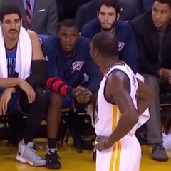 Durant: "¿Cuánto juega Kanter? Ya escribirá algo en Twitter..."