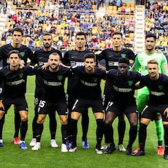 1x1 del Málaga: Keidi sube y Ontiveros baja