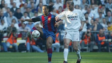 Ronaldinho se rinde a Zidane