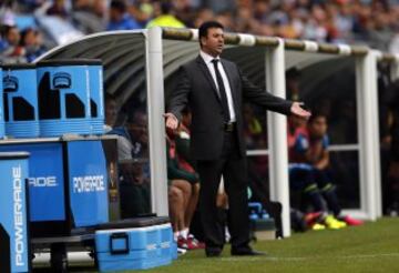 Seattle, 14 Junio  2016
Copa America Centenario 2016
Argentina vs Bolivia por el 3er partido de la zona D en el Estadio CenturyLink Field en Seattle.
Julio Cesar Baldivieso, entrenador de Bolivia 
Foto Gustavo Ortiz  