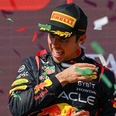 Checo Pérez, elegido como el piloto del día en el GP de Hungría