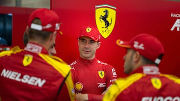 Miguel Molina: ¡°Fue un buen d¨ªa para Ferrari, pero nos hubiera gustado ganar¡±