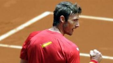 Ferrero puso el calor y el primer punto para España