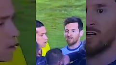 "¿Qué te pasa, pelado?": la frase viral de Messi en su discusión en Bolivia